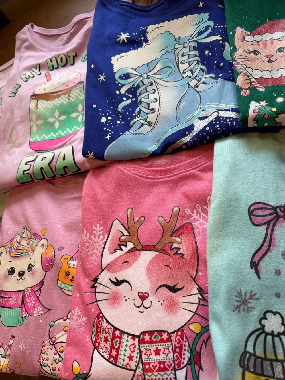 10 Girls Long Sleeved Tops